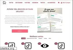 Sites similar to maxifollowers.fr
