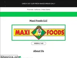 Sites similar to maxifoodsmarkets.com