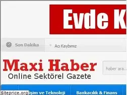 Sites similar to maxihaber.net