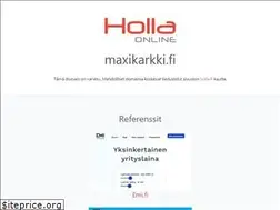 Sites similar to maxikarkki.fi