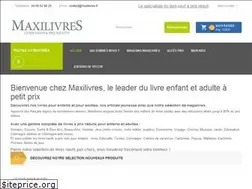 Sites similar to maxilivres.fr