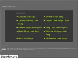 Sites similar to maxilyrics.com