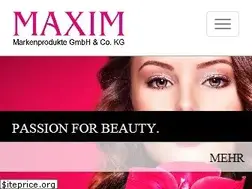 Sites similar to maxim-markenprodukte.de