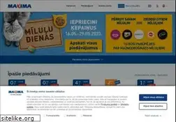 Sites similar to maxima.lv