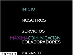Sites similar to maximacomunicacion.com