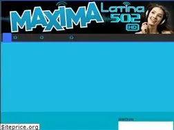Sites similar to maximalatina502.com