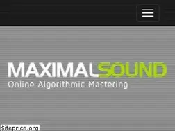 Sites similar to maximalsound.com
