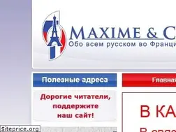 Sites similar to maxime-and-co.com