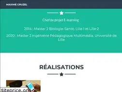 Sites similar to maxime-cruzel.fr