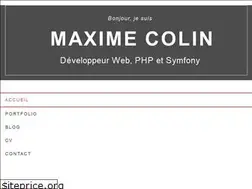 Sites similar to maximecolin.fr
