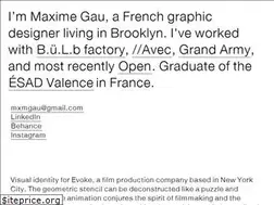 Sites similar to maximegau.com