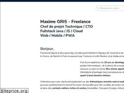 Sites similar to maximegris.fr