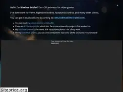 Sites similar to maximelebled.com