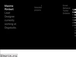 Sites similar to maximerimbert.fyi
