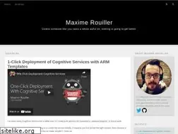 Sites similar to maximerouiller.com