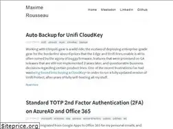 Sites similar to maximerousseau.com