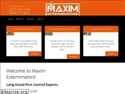 Sites similar to maximexterminators.com