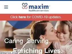 Sites similar to maximhealthcare.com