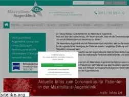 Sites similar to maximilians-augenklinik.de