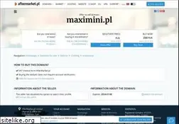 Sites similar to maximini.pl