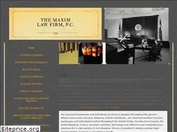 Sites similar to maximlawfirm.com