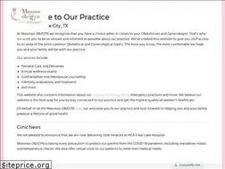 Sites similar to maximosobgyn.com