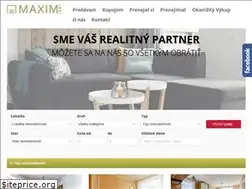 Sites similar to maximreal.sk