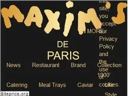 Sites similar to maxims-de-paris.com