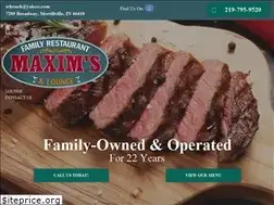 Sites similar to maximsrestaurant.com