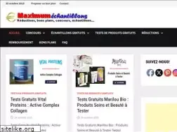 Sites similar to maximum-echantillons.com