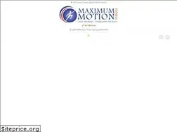 Sites similar to maximum-motion.com