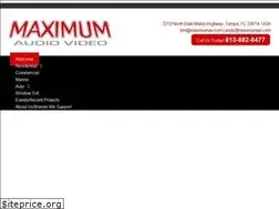 Sites similar to maximumav.com