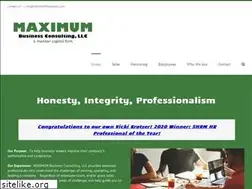 Sites similar to maximumbizconsult.com