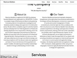 Sites similar to maximumbuilders.my