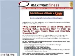 Sites similar to maximumfitness.com