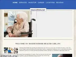 Sites similar to maximumhomehealth.com