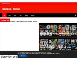 Sites similar to maximumhorrors.com