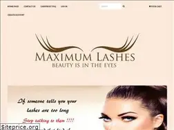 Sites similar to maximumlashes.com