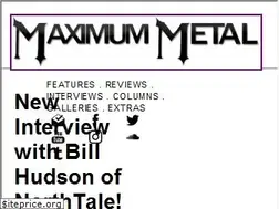 Sites similar to maximummetal.com