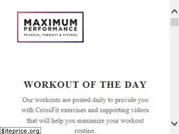 Sites similar to maximumperform.com