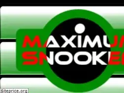 Sites similar to maximumsnooker.com