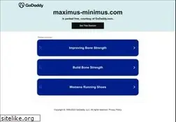 Sites similar to maximus-minimus.com