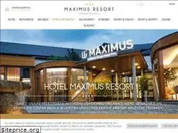 Sites similar to maximus-resort.cz