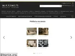 Sites similar to maximus.su