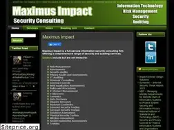 Sites similar to maximusimpact.com