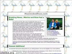 Sites similar to maxineandruss.com