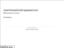 Sites similar to maxinehazebroek.typepad.com