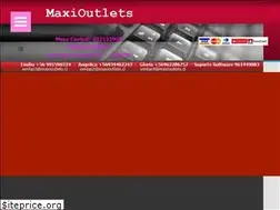 Sites similar to maxioutlets.cl