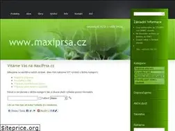 Sites similar to maxiprsa.cz