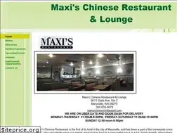 Sites similar to maxischineserestaurant.com